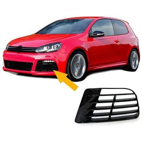 Бодикит и визуални аксесоари RACES решетка за VW Golf 6 5K1 09-13, ляв | race-shop.bg