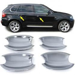 RACES капаци за дръжки на BMW X5 E70 X6 E71 E90 E91, хром