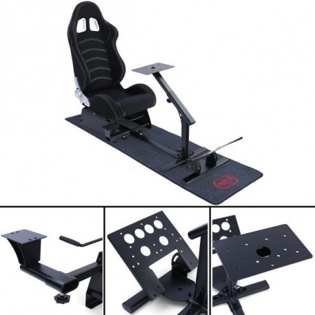 SIM Racing Симулатор 7 със седалка + Carpet Racing Simulation за Playstation Xbox PC | race-shop.bg
