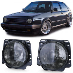 Фарове H4 Black за VW Golf 2 83-91