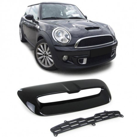 SIMOTA & MISHIMOTO & RAMAIR & FORGE Въздуховод черен гланц за Mini Cooper S R55 R56 R57 | race-shop.bg