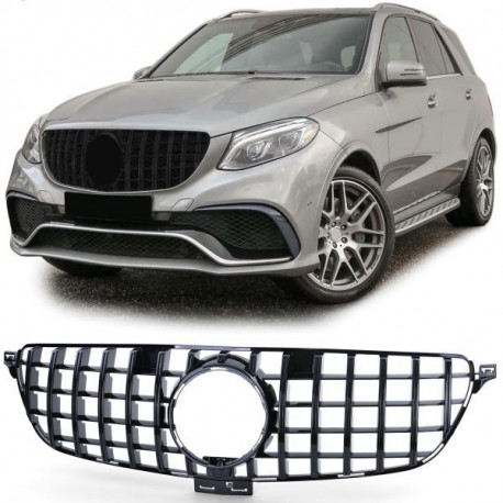 Бодикит и визуални аксесоари RACES решетка (Sport) за Mercedes M Class GLE W166 15-19, черен | race-shop.bg