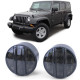 Осветление RACES предни мигачи за Jeep Wrangler JK 07 (с габарит), черно-опушен, прозрачен | race-shop.bg