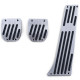 Педали Комплект алуминиеви педали за BMW 3ER E30 E36 E46 E90 E91 E92 E93 | race-shop.bg