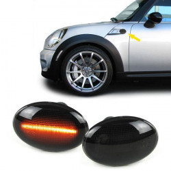 RACES LED странични мигачи (LED Bar) за Mini R55 R55N R56 R56N R57 R57N R58 R59, черен
