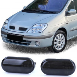 RACES LED странични мигачи (SEQ) за Renault Scenic Megane Scenic Trafic 2, черен