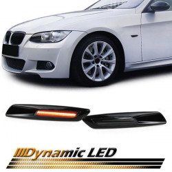 RACES LED странични мигачи (SEQ) за BMW E82 E88 E90 E91 E92 5 Series E60, черен