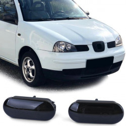 RACES LED странични мигачи (SEQ) за Seat Alhambra Arosa Altea Cordoba Vario, черен