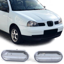 RACES LED странични мигачи (SEQ) за Seat Alhambra Arosa Altea Cordoba Vario, прозрачен