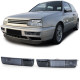 RACES халогени за VW Golf 3 91-97 (H3), черно-опушен, прозрачен