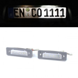 LED Oсветление на регистрационния номер 6000K за BMW E30 E12 E28 E24 E23 Z1