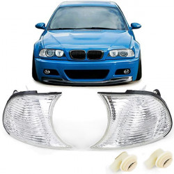 Мигачи бели комплект за BMW 3 Series E46 Coupe кабриолет 98-01
