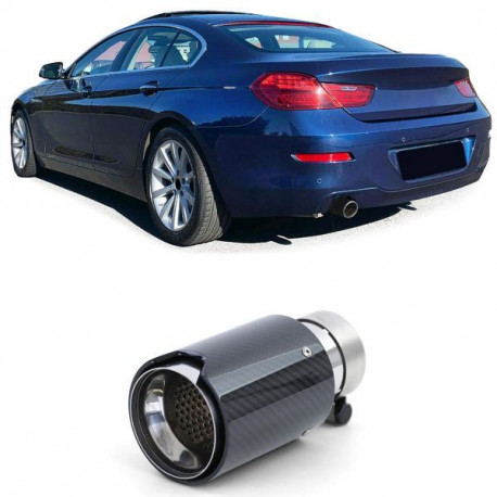 Универсални накрайници Накрайници за ауспух Sport Carbon Black за BMW 6 Series F12 F13 от 11 | race-shop.bg