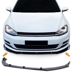 RACES преден сплитер за VW Golf 7 Sedan Variant 12-21, черен