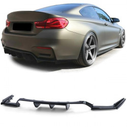 RACES заден дифузьор (Sport) за BMW M3 F80 M4 F82 F83 from 14, черен