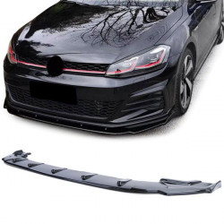 RACES преден сплитер (Cup) за VW Golf 7 GTI 13-20, гланц черен