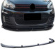 Бодикит и визуални аксесоари RACES преден сплитер (Cup) за VW Golf 6 GTI 09-13, гланц черен | race-shop.bg
