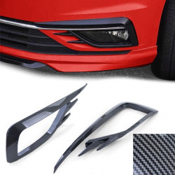 Решетка за Фарове за мъгла GTI карбонова визия гланц за VW Golf 7 17-20