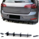 Бодикит и визуални аксесоари RACES преден сплитер за VW Golf 7 GTI Sedan 13-20, гланц черен | race-shop.bg