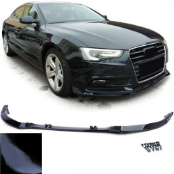 RACES преден сплитер (Performance) за Audi A5 8T 8F 11-17, гланц черен