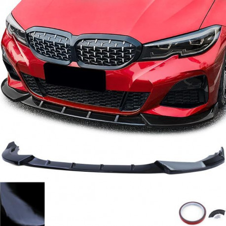 Бодикит и визуални аксесоари Преден спойлер approach sport черен гланц за BMW 3 Series G20 G21 от 18 | race-shop.bg