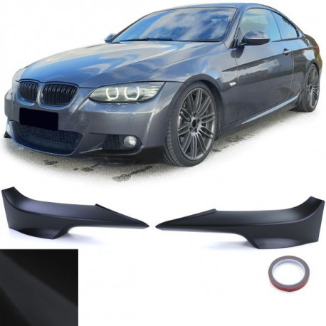 Бодикит и визуални аксесоари Преден спойлер сплитер черен мат за за BMW 3 Series E92 E93 06-10 | race-shop.bg