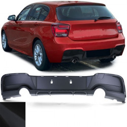 RACES заден дифузьор (Sport Performance) за BMW 1 Series F20 F21 10-15, мат черен