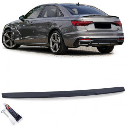 RACES лип за багажник (Sport) на Audi A4 B9 Sedan 15-19, мат черен