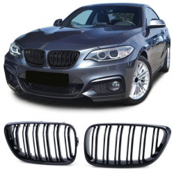 RACES решетка (Sport Double Bar) за BMW 2 Series F22 F23 14-16, гланц