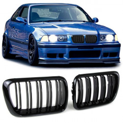 Спортна решетка двойна performance гланц за 3 series BMW E36 96-99