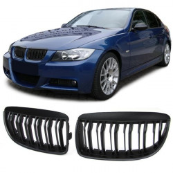 RACES решетка (Sport Double Bar) за BMW 3 series E90 E91 05-08, мат