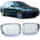 Бодикит и визуални аксесоари RACES решетка (Performance) за BMW 3 Series E46 Sedan Touring 98-01, хром | race-shop.bg
