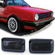 Осветление RACES LED странични мигачи за VW Golf 1 + 2 Jetta 2 Polo 3 Corrado, черен | race-shop.bg