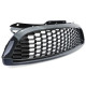 Бодикит и визуални аксесоари Спортна решетка черен гланц 3tlg комплект за Mini Cooper R56 кабриолет R57 06-09 | race-shop.bg