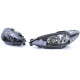 Осветление RACES фарове за Peugeot 206 03-06 + GTi (H7), прозрачен, черен | race-shop.bg