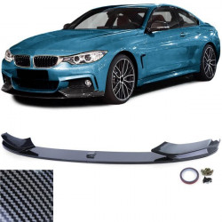 RACES преден сплитер (Performance) за BMW 4 Series F32 F33 F36, карбон лук