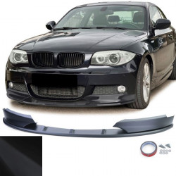Преден спойлерPerformance черен мат за BMW 1 Series E82 E88 11-13