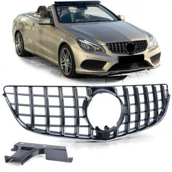 RACES решетка (Sport) за Mercedes E Convertible A207 Coupe C207 13-17, черен хром