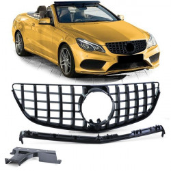 Спортна радиаторна решетка черен гланц за Mercedes E кабриолет A207 Coupe C207 13-17