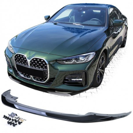Бодикит и визуални аксесоари RACES преден сплитер (Performance) за BMW 4 Series G22 G23 G26 from 20, гланц черен | race-shop.bg