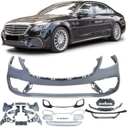RACES предна броня (Sport) за Mercedes S Class W222 Facelift 17-20