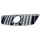 Бодикит и визуални аксесоари Спортна решетка с хром за Mercedes M Class ML W164 08-11 | race-shop.bg