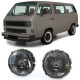 Осветление Фарове Черен дим комплект за за VW T2 73-79 + T3 79-92 + LT 75-85 | race-shop.bg