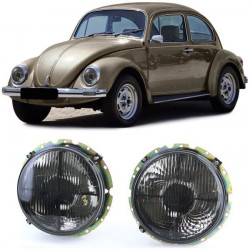 Фарове Черен дим за VW Beetle + кабриолет от 73