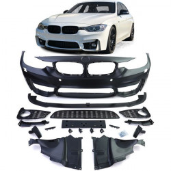 RACES предна броня (Sport) + спойлер за BMW 3 Series F30 F31 F80 11-19