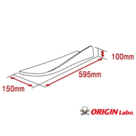 Бодикит и визуални аксесоари ORIGIN LABO универсални канарди, FRP | race-shop.bg