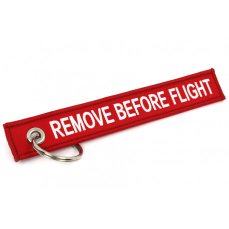 Ключодържатели Ключодържател Jet tag "Remove before flight" | race-shop.bg