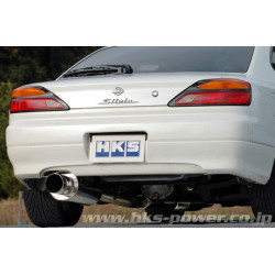 HKS Безшумен Hi-Power Catback за Nissan Silvia S15