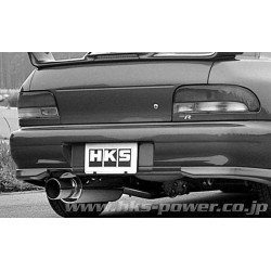 HKS Безшумен Hi-Power Catback за Subaru Impreza GC8 (92-00)