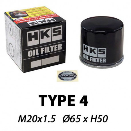 Маслени филтри HKS Type 4 Sports Маслен филтър M20x1.5 (Kei Cars Nissan, Mitsubishi) | race-shop.bg
